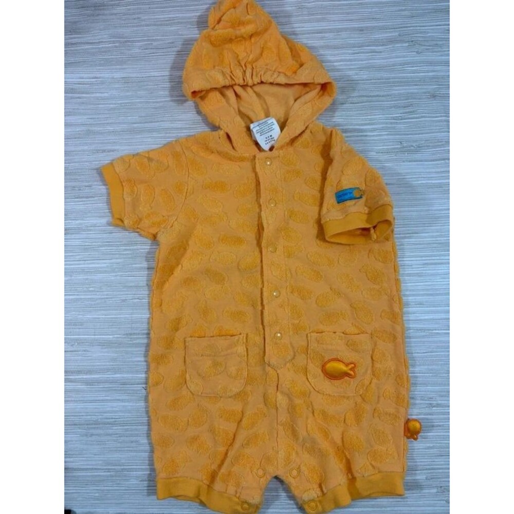 VTG CARTER'S 6-9 MONTHS Goldfish romper RARE excellent condition